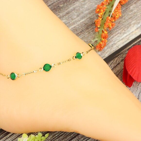 "Elegant Handmade Anklet – Delicate Jewelry for Women, MAR091532 - Picture 3 of 10